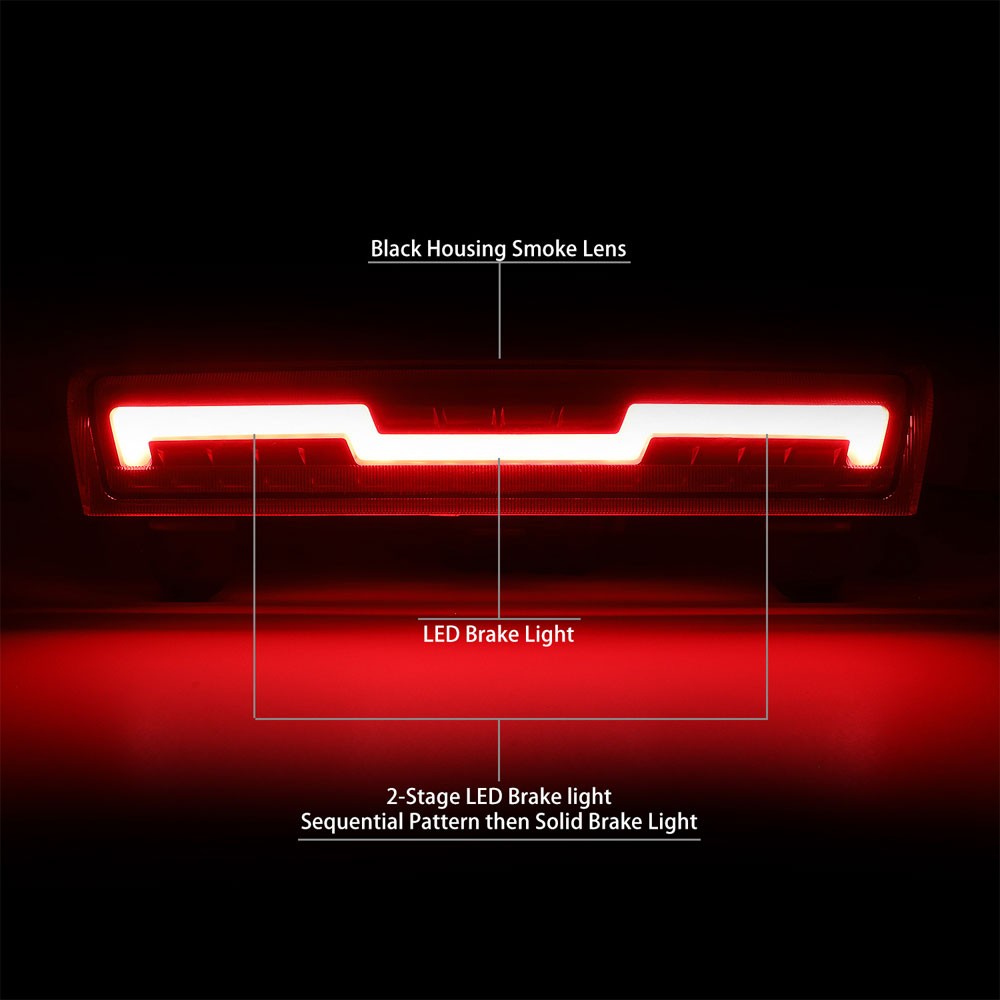 [Brake LED] Smoked Len Third Brake Light 00-06 Suburban Tahoe Yukon BFC-3BRLED-ZT006-SM