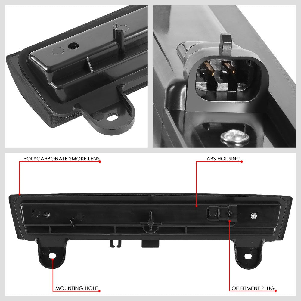 [Brake LED] Smoked Len Third Brake Light 00-06 Suburban Tahoe Yukon BFC-3BRLED-ZT006-SM