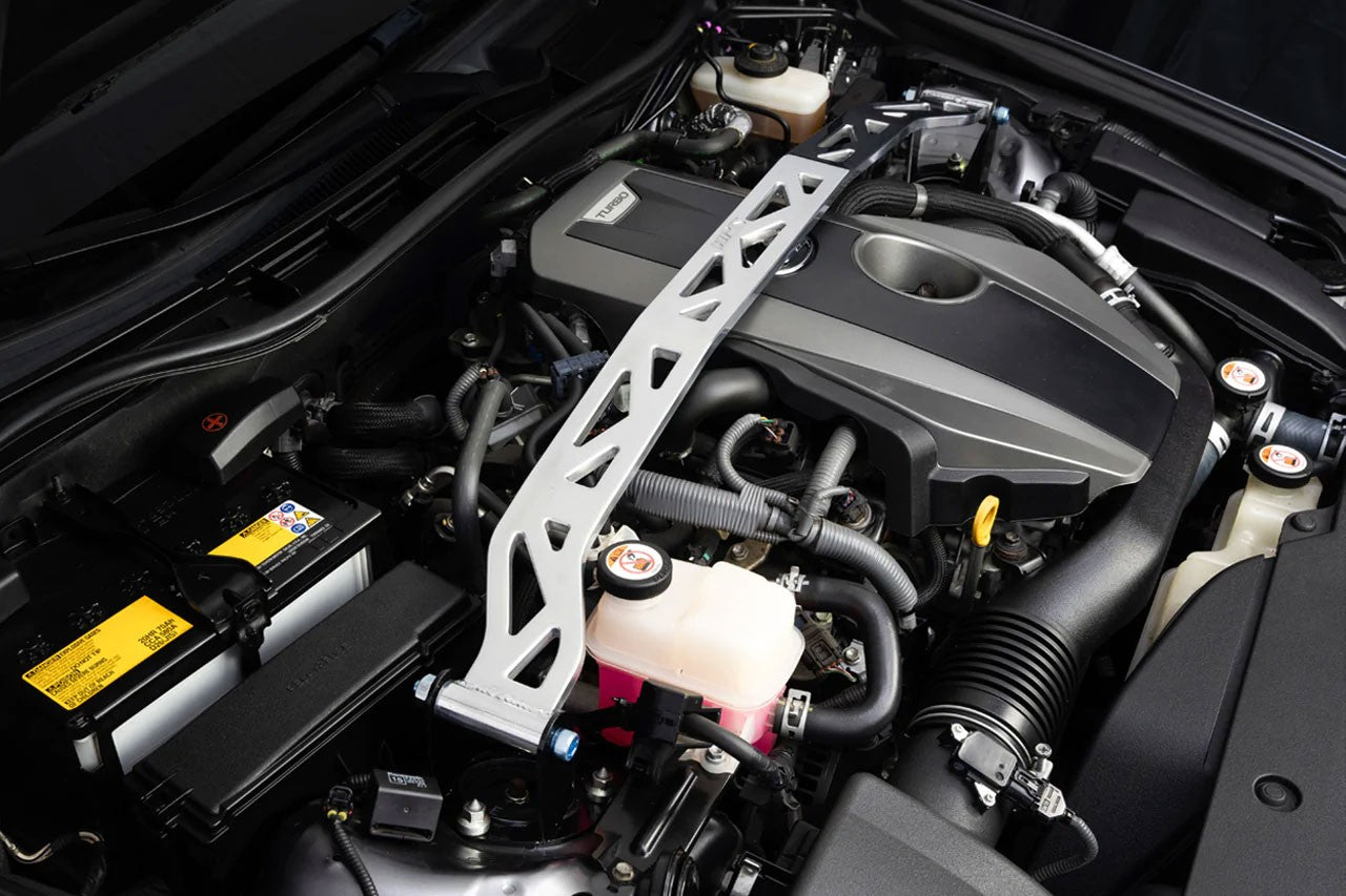 HPS Polish Front Upper Strut Bar Brace 16+ IS200t IS300 2.0T XE30 42-100P