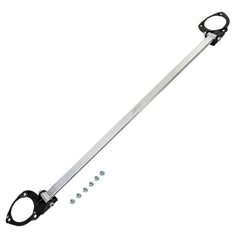 HPS Polish Front Upper Strut Bar Tower Brace 12-14 Camry 2.5L L4 XV50 42-102P