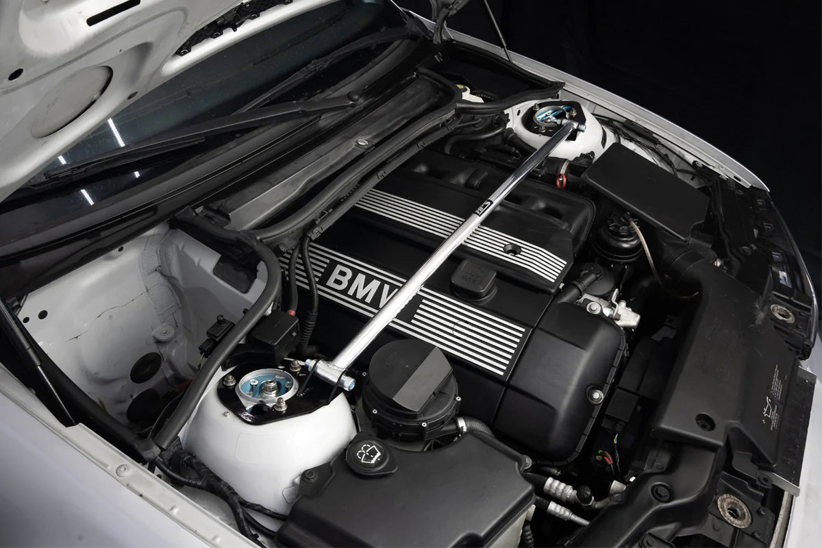 HPS Polish Front Upper Strut Bar Tower Brace 42-103P BMW 3-Series E46