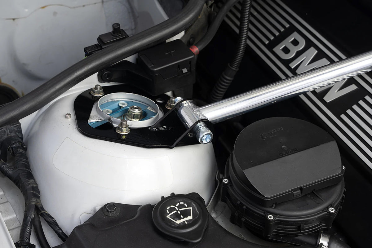 HPS Polish Front Upper Strut Bar Tower Brace 42-103P BMW 3-Series E46