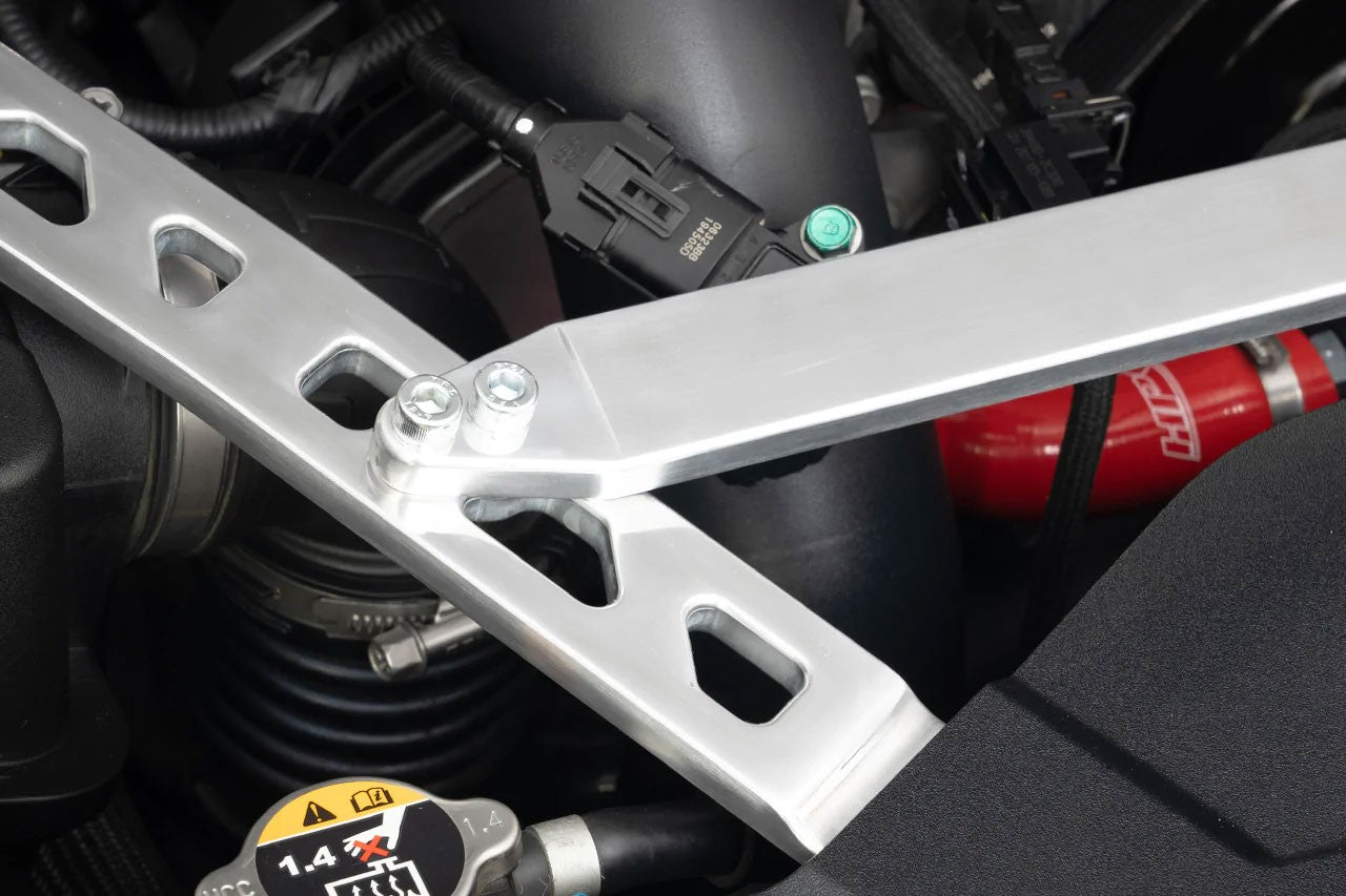 HPS Polish Front Upper Strut Bar Tower Brace 18+ Kia Stinger CK Gen 42-105P