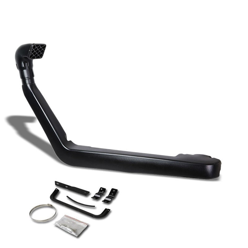 Offroad Safari Relocate Air Snorkel Intake Pipe For Jeep 07-11 Wrangler JK V6-Air Intake Systems-BuildFastCar-BFC-ARSL-JEE07WRG-BK