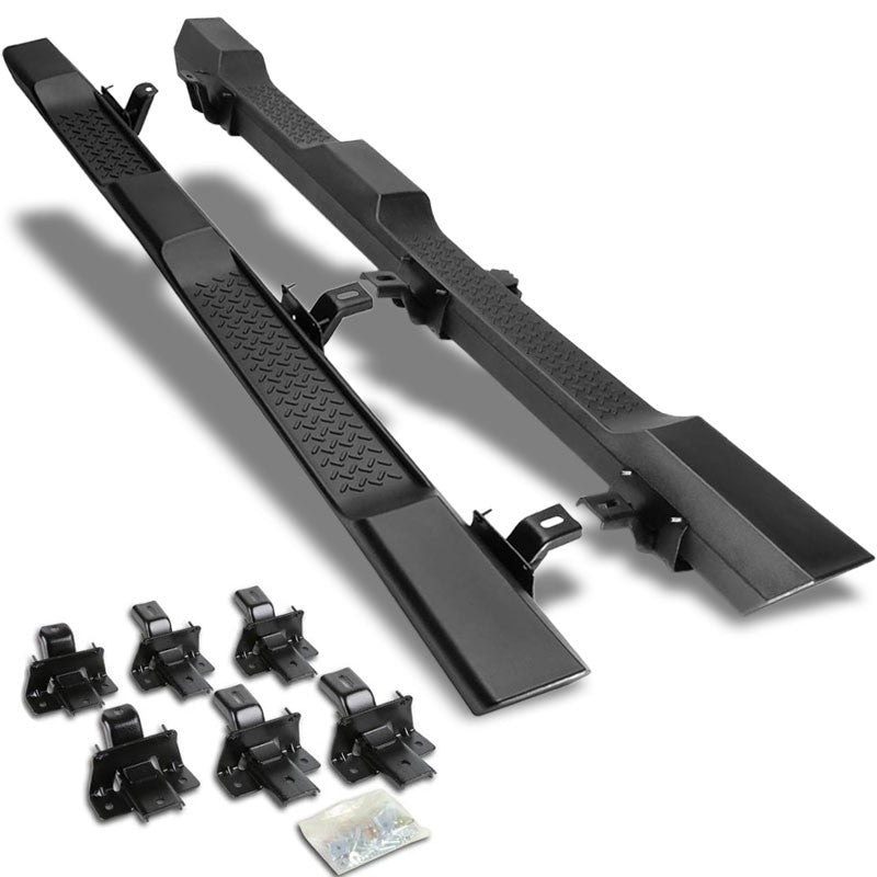 Black Factory Style Running Board Nerf Bar 07-18 Jeep Wrangler 4-Door BFC-RUNB-OE-JEPWRAJK