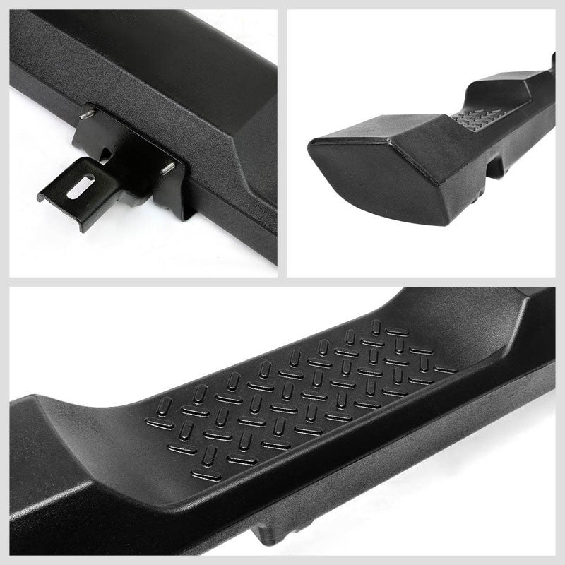 Black Factory Style Running Board Nerf Bar 07-18 Jeep Wrangler 4-Door BFC-RUNB-OE-JEPWRAJK