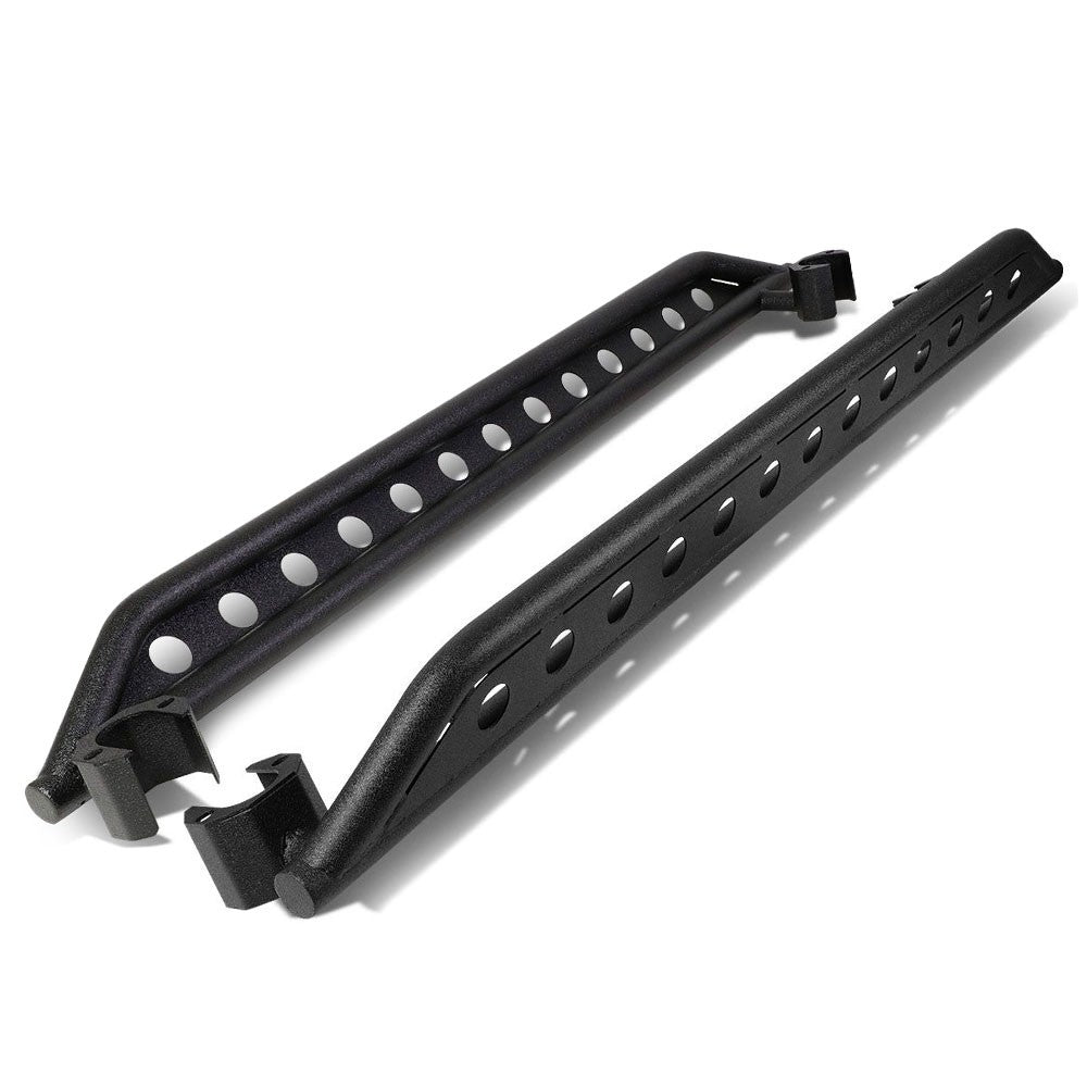 Black Steel Girder T2 Running Board Nerf Bar 07-18 Jeep Wrangler 4Dr BFC-RUNB-JEPWRA0717JK