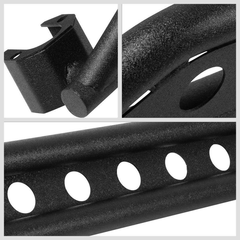 Black Steel Girder T2 Running Board Nerf Bar 07-18 Jeep Wrangler 4Dr BFC-RUNB-JEPWRA0717JK