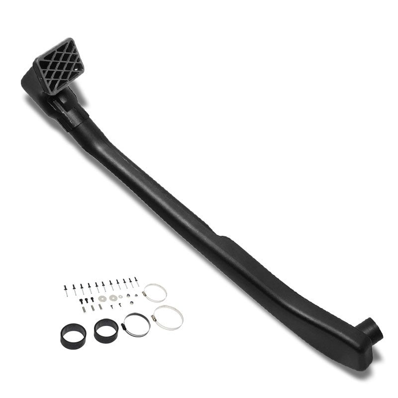 Offroad Safari Relocate Air Snorkel Intake Pipe For Jeep 99-06 Wrangler TJ-Air Intake Systems-BuildFastCar-BFC-ARSL-JEE99WRG-BK