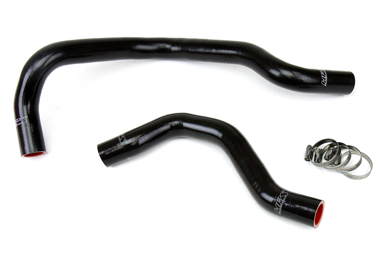 HPS Performance 57-1016-BLK Silicone Radiator Coolant Hose Kit For 88-91 Honda Civic CRX with B16 Swap