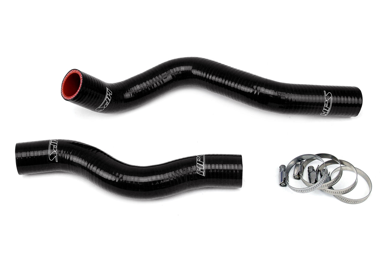 HPS Performance 57-1022-BLK Silicone Radiator Coolant Hose Kit For 06-11 Honda Civic 1.8L Gas (FA FG)