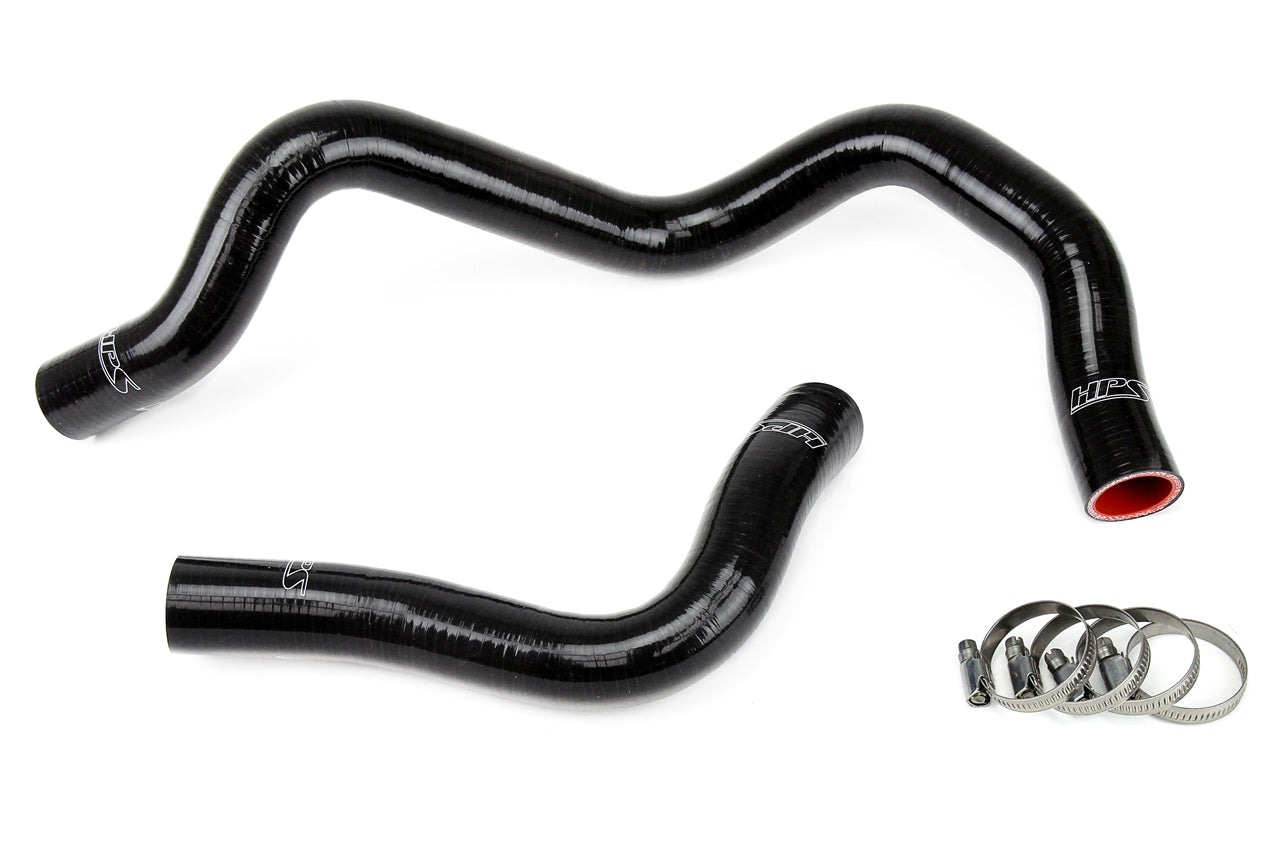 HPS Performance 57-1031-BLK Silicone Radiator Coolant Hose Kit For 99-05 Mazda Miata MX-5