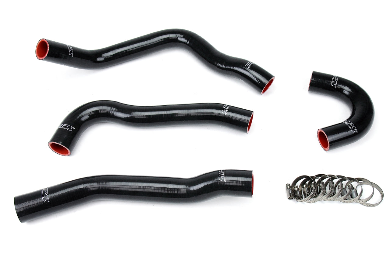 HPS Performance 57-1043-BLK Silicone Radiator Coolant Hose Kit For Mitsubishi Lancer Evolution 10