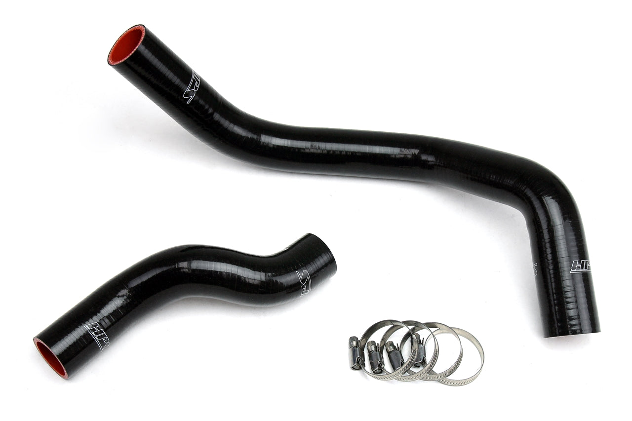 HPS Performance 57-1045-BLK Silicone Radiator Coolant Hose Kit For 89-98 Nissan 240SX with SR20DET