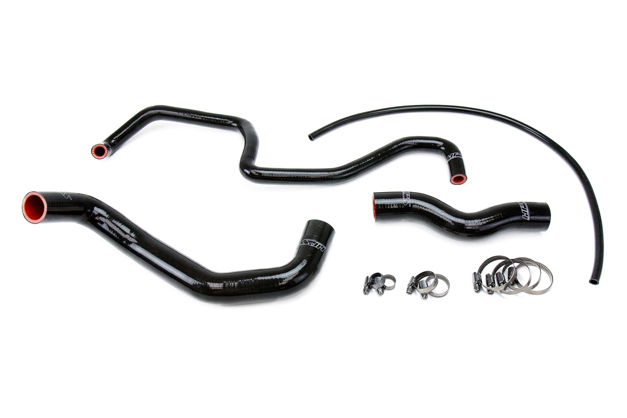 HPS Performance 57-1048-BLK Silicone Radiator Coolant Hose Kit For 03-07 Infiniti G35 / 03-06 Nissan 350Z