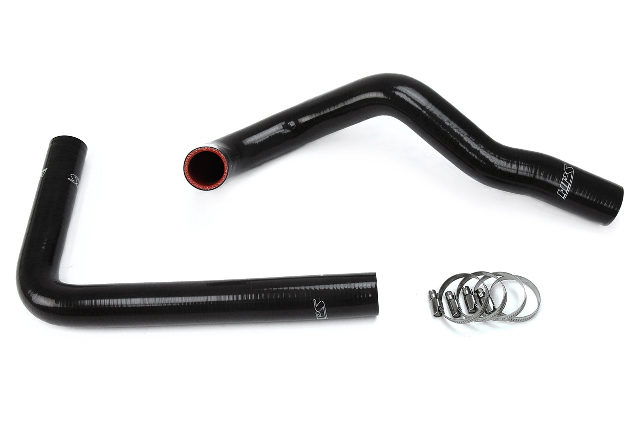 HPS Performance 57-1067-BLK Silicone Radiator Coolant Hose Kit For 92-99 SC300 / 86-92 Supra 1JZGTE or 2JZGTE Engine Swap