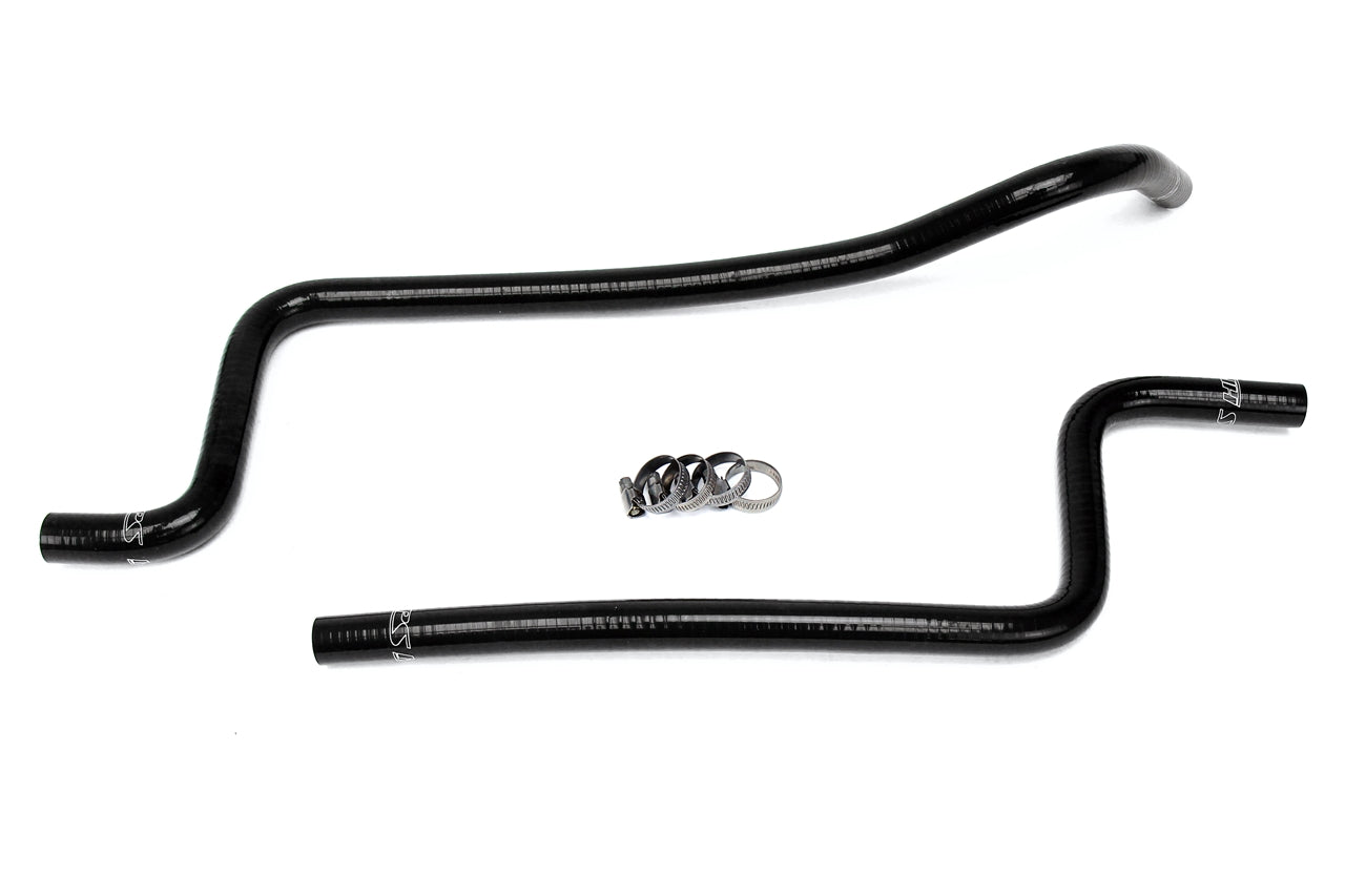 HPS Performance 57-1221H-BLK Silicone Heater Coolant Hose Kit For 97-01 Jeep Wrangler TJ 4.0L