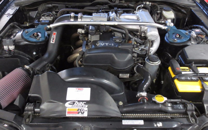 HPS Black 3-Ply Silicone Radiator Hose For Lexus 92-99 SC300 Non Turbo 2JZGE I6-Performance-BuildFastCar