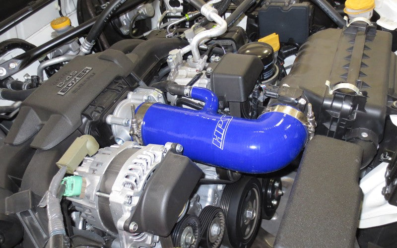 HPS Blue 4-Ply Silicone Post MAF Air Intake Hose Kit without Sound Tube For 13-16 Scion FRS/13-20 Subaru BRZ