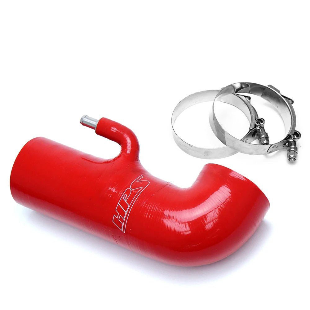 HPS Red 4-Ply Silicone Post MAF Air Intake Hose Kit without Sound Tube For 13-16 Scion FRS/13-20 Subaru BRZ