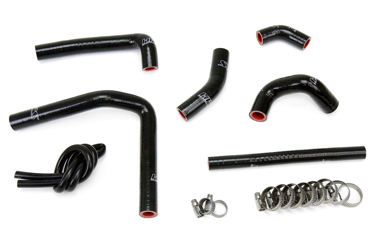 HPS Performance 57-1233-BLK Silicone Radiator Coolant Hose Kit For 02-07 Honda CR250R