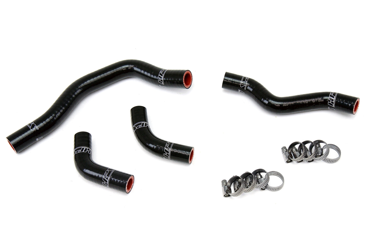 HPS Performance 57-1239-BLK Silicone Radiator Coolant Hose Kit For 05-09 Honda CRF450X
