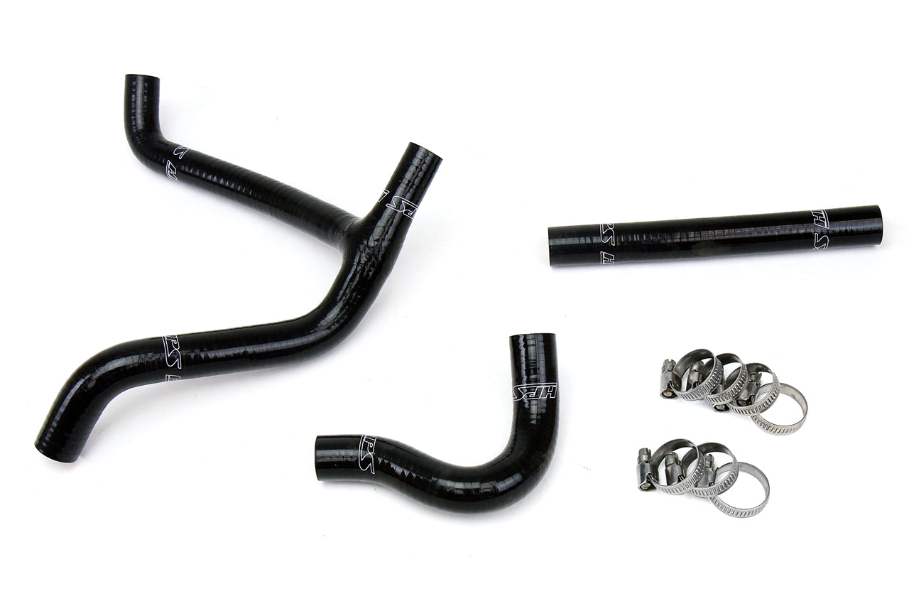 HPS Performance 57-1253-BLK Silicone Radiator Coolant Hose Kit For 06-07 Suzuki RMZ450