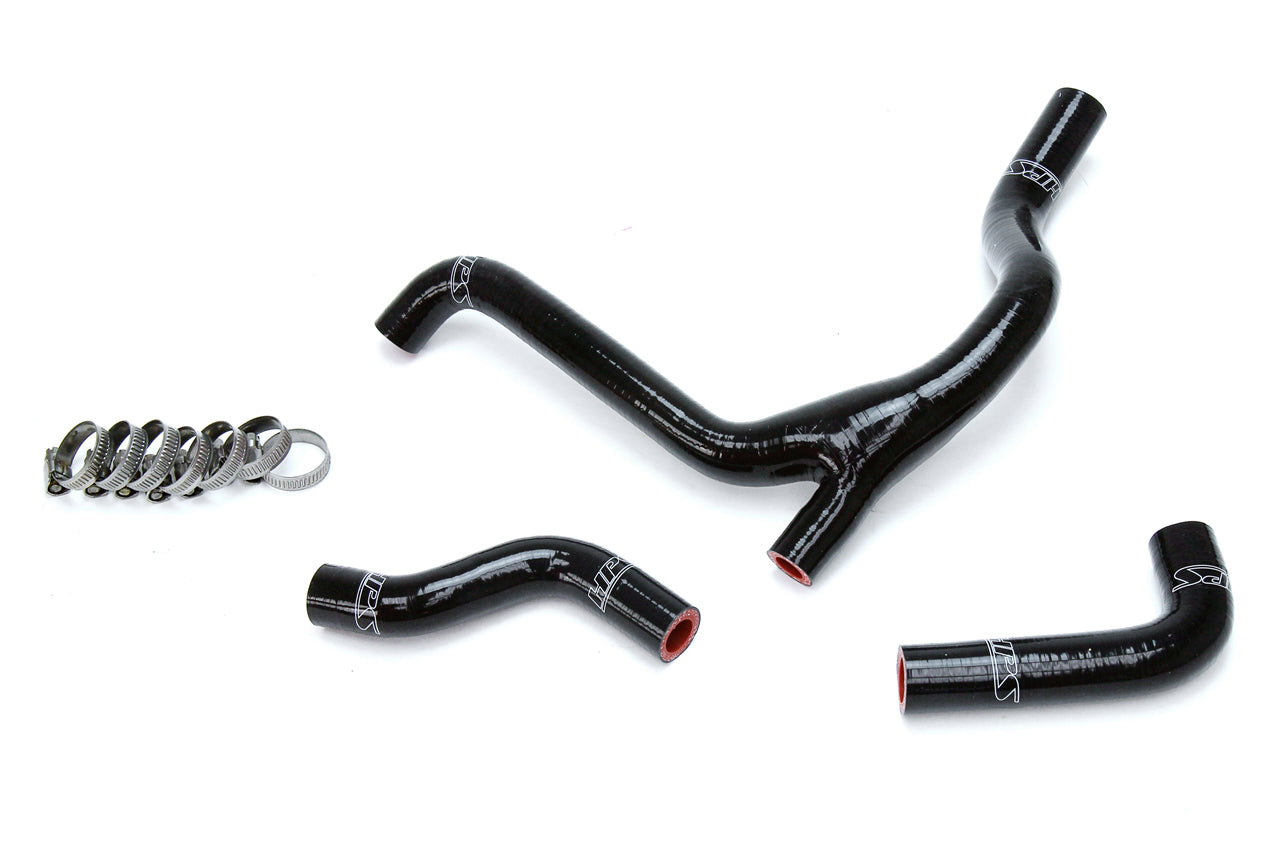 HPS Performance 57-1254-BLK Silicone Radiator Coolant Hose Kit For 07-09 Suzuki RMZ250