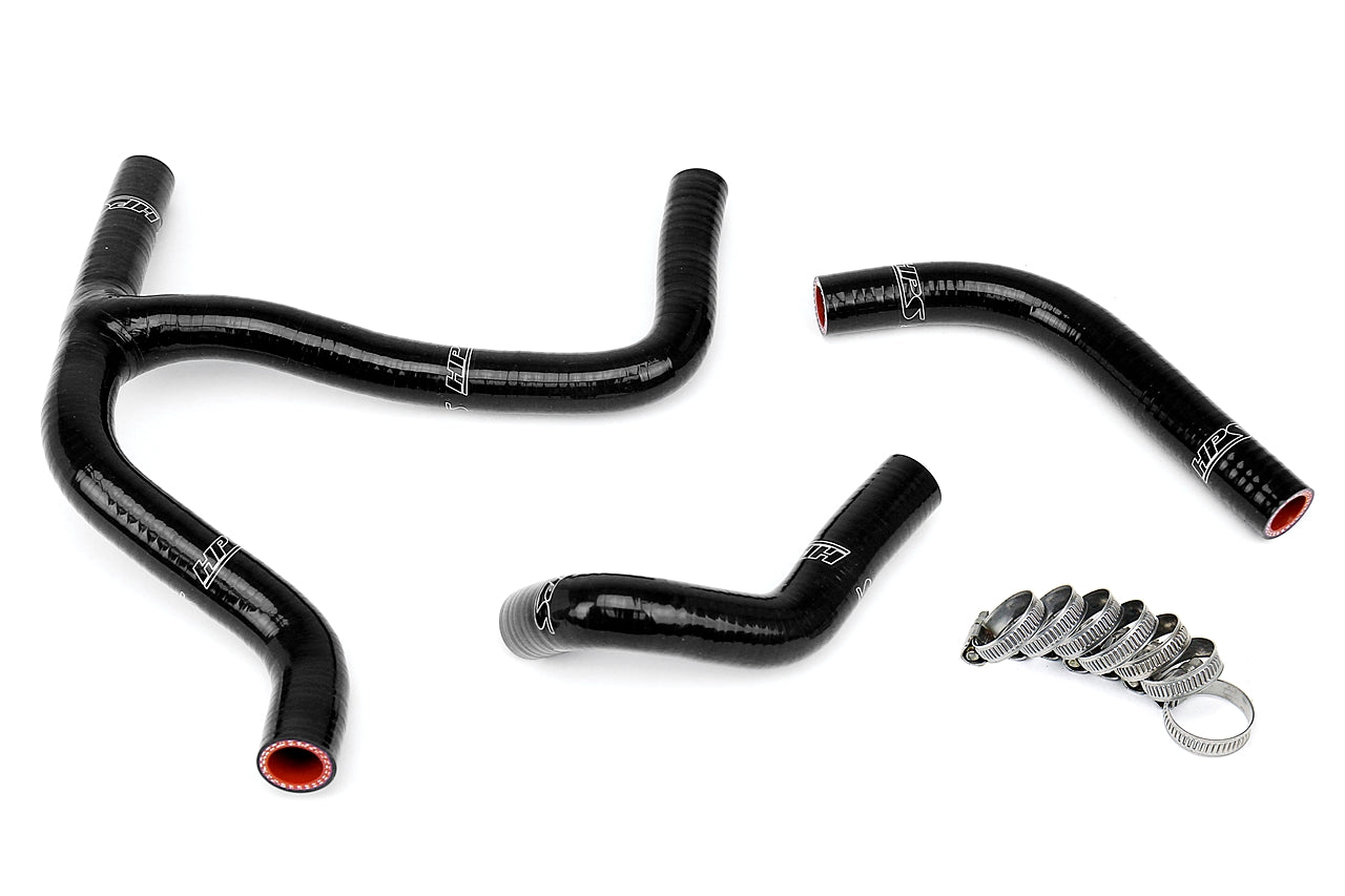 HPS Performance 57-1255-BLK Silicone Radiator Coolant Hose Kit For 08-14 Suzuki RMZ450