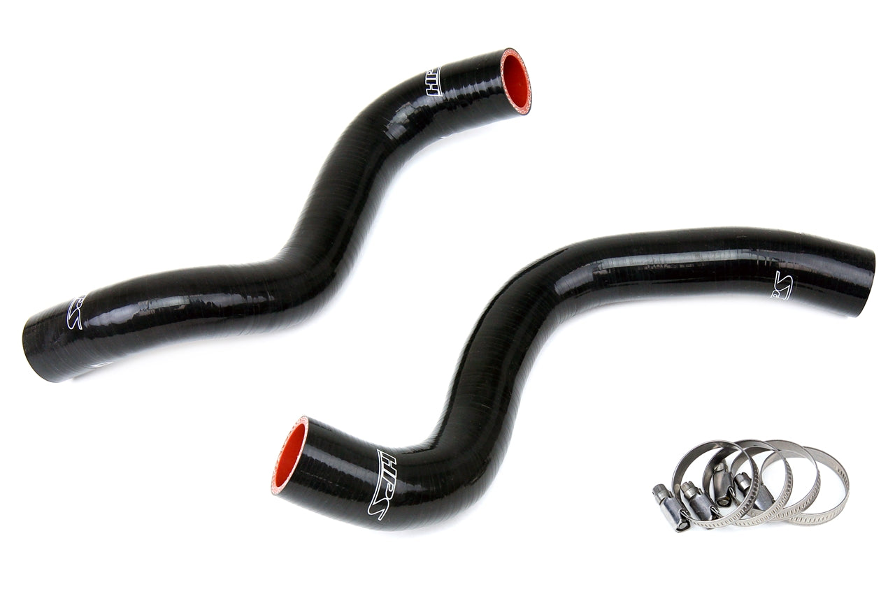 HPS Performance 57-1269-BLK Silicone Radiator Coolant Hose Kit For 11-17 Lexus CT200h / 09-13 Toyota Prius 1.8L
