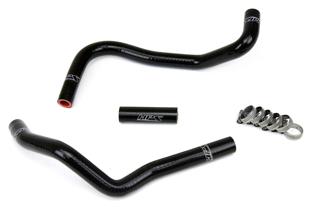 HPS Black 3-Ply Silicone Heater Coolant Hose Kit For 13-20 Subaru BRZ/17-20  Toyota 86/13-16 Scion FRS GEN1