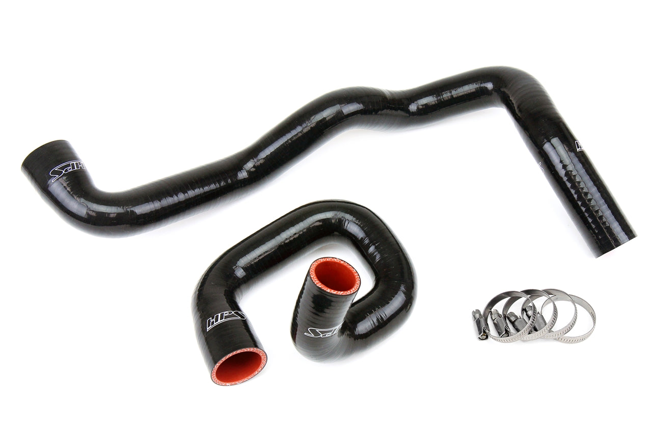 HPS Performance 57-1287-BLK Silicone Radiator Coolant Hose Kit For 13-18 Ford Focus ST Turbo 2.0L