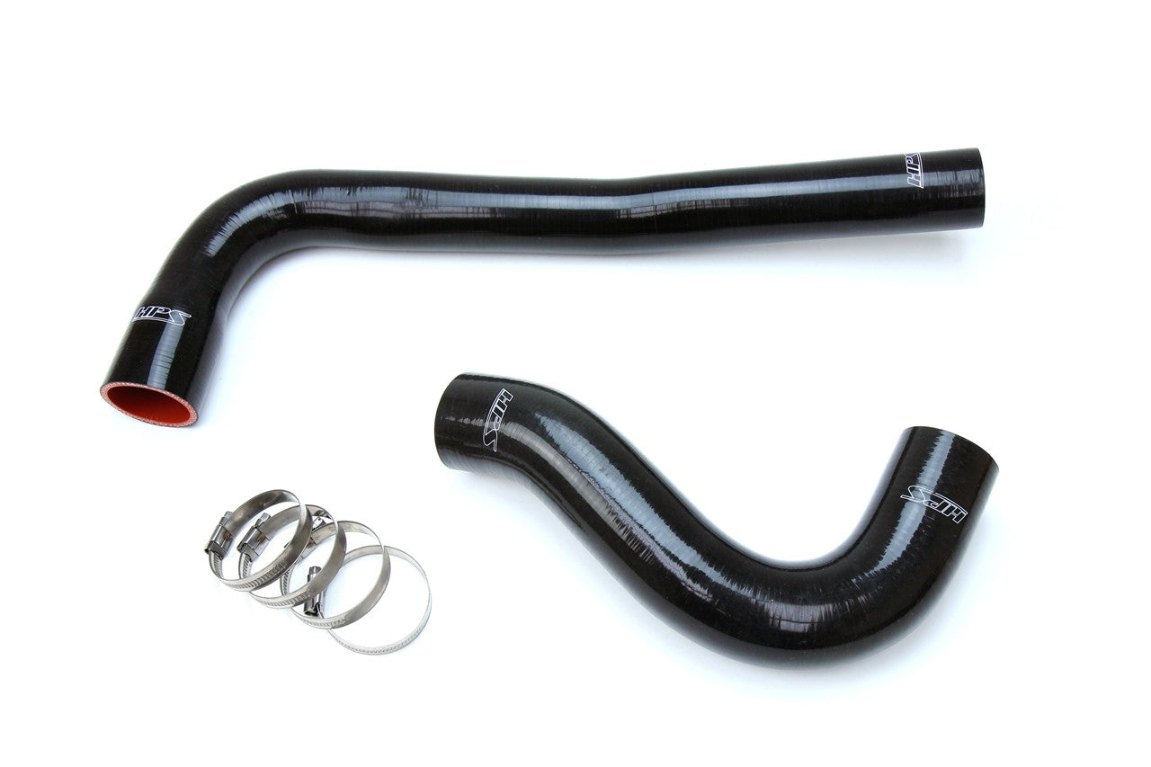 HPS Performance 57-1322-BLK Silicone Radiator Coolant Hose Kit For 03-10 Dodge Ram 2500 3500 5.9L 6.7L Diesel Cummins