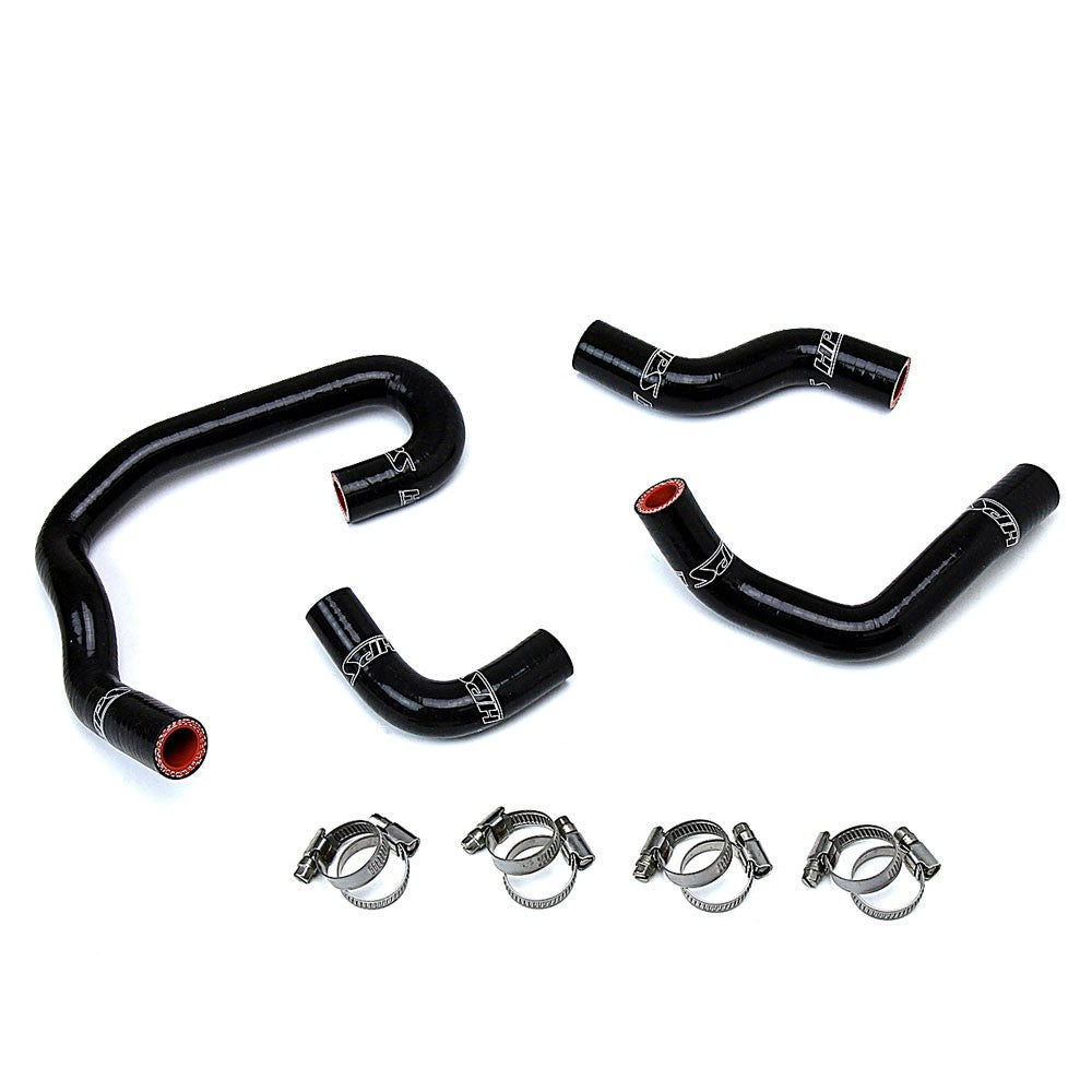 HPS Performance 57-1323H-BLK Silicone Heater Coolant Hose Kit For 93-95 Toyota 4Runner / Pickup 3.0L V6 LHD