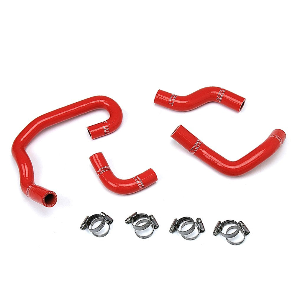 HPS Red ReinForced Silicone Heater Coolant Hose Kit  93-95 4Runner 57-1323H-RED_1