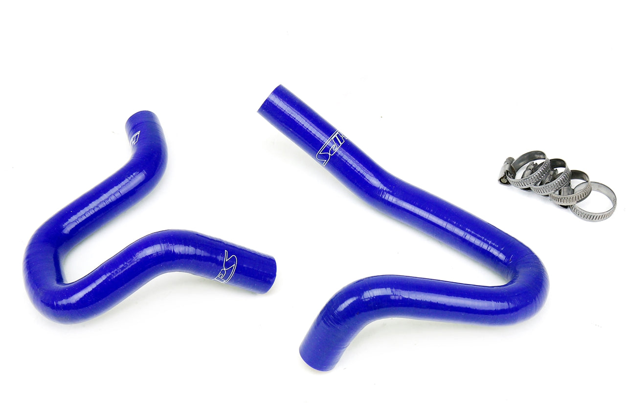 HPS Blue ReinForced Silicone Heater Hose Kit For Hyundai 10-14 Genesis Coupe 2.0T