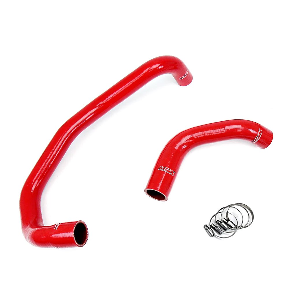 HPS Red 3-Ply Silicone Radiator Hose Coolant Kit 57-1326R-RED
