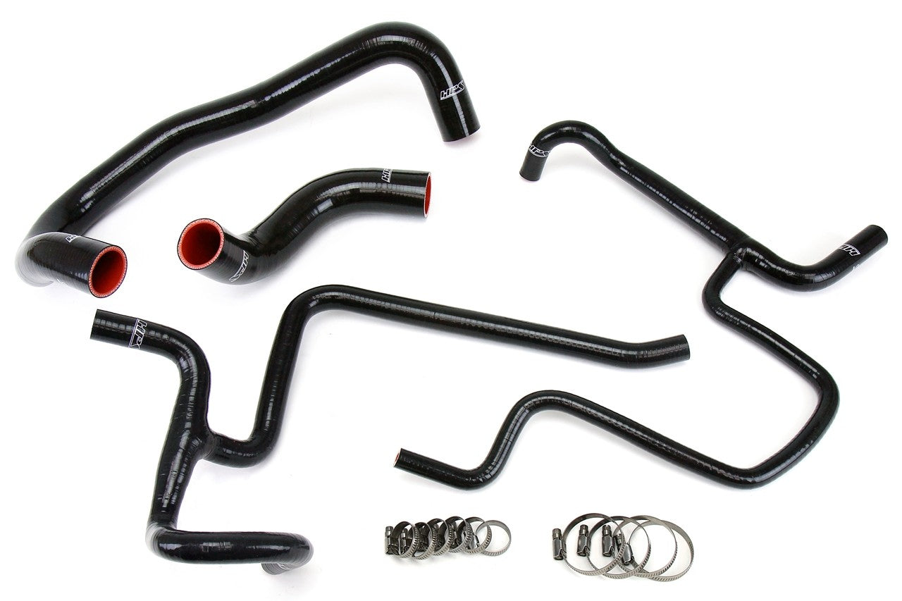 HPS Performance 57-1327-BLK Silicone Radiator & Heater Coolant Hose Kit For 05-10 300C Challenger Charger Magnum SRT8 6.1L
