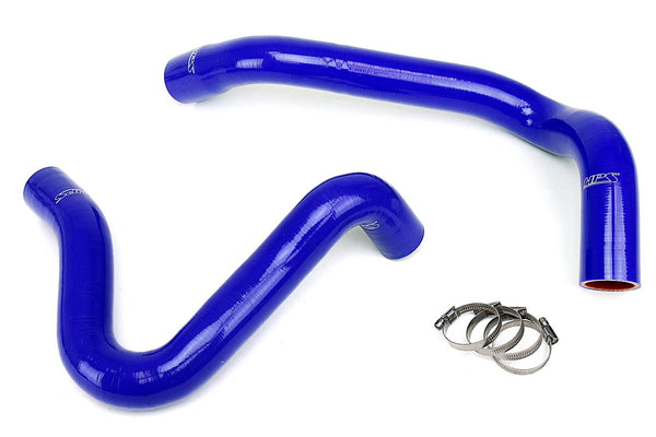 HPS Blue Silicone Radiator Hose Kit For 99-01 F-Series Super Duty 7.3L V8  Diesel