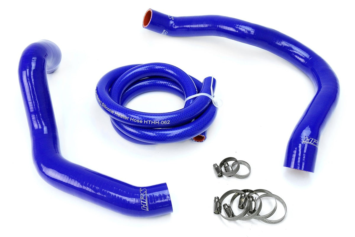 HPS Blue Silicone Radiator+Heater Hose Kit For Jeep 91-01 Cherokee XJ 4.0L