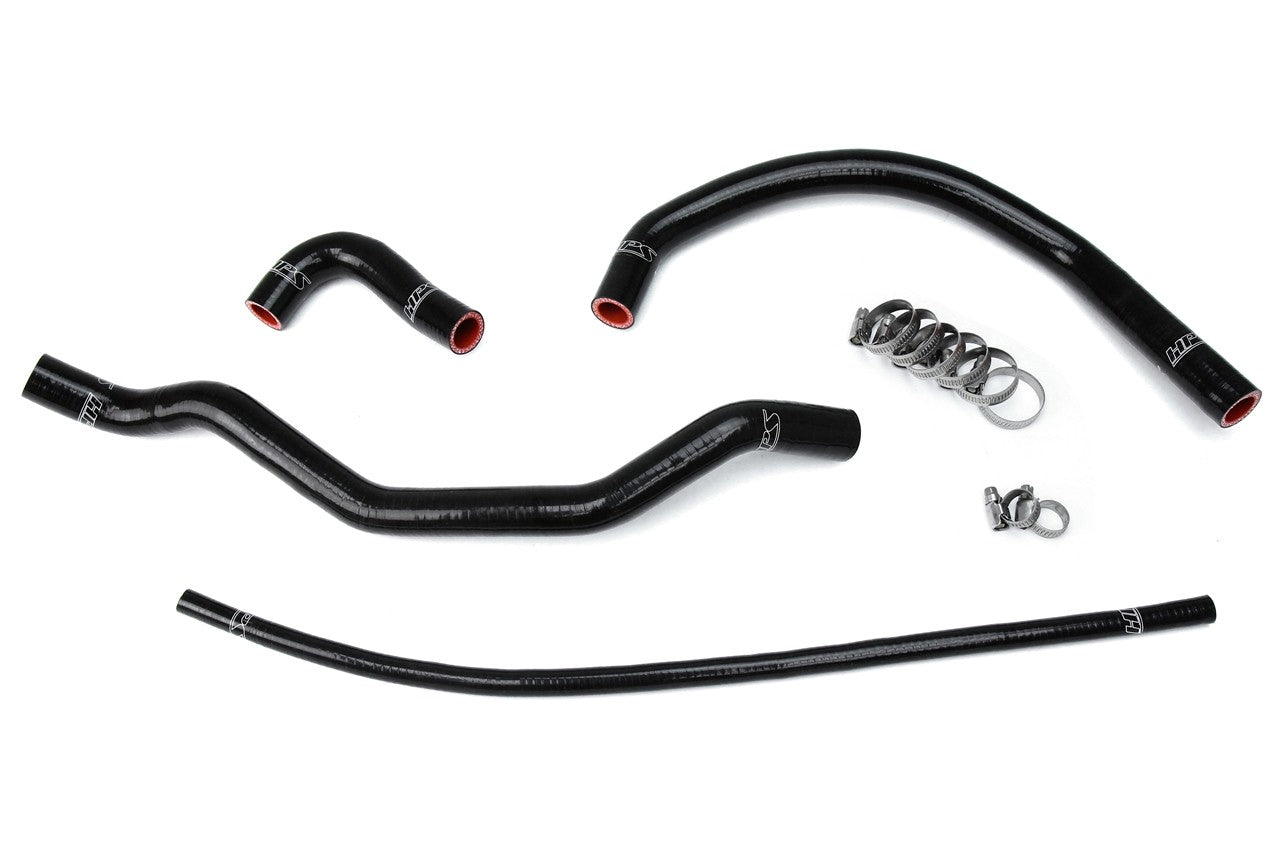 HPS Performance 57-1348-BLK Silicone Radiator Coolant Hose Kit For 87-06 Yamaha YFZ350 Banshee