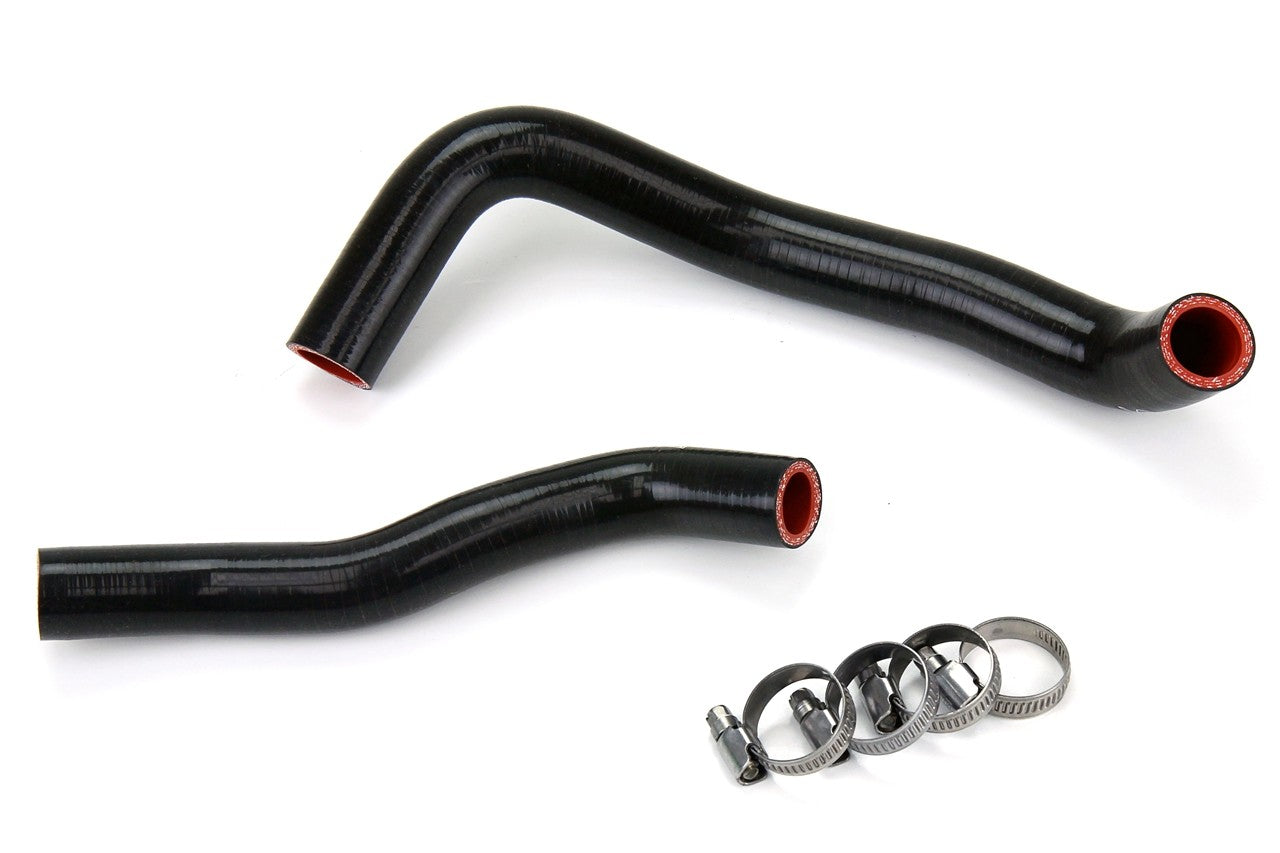 HPS Performance 57-1360-BLK Silicone Radiator Coolant Hose Kit For 03-08 Kawasaki KFX400 / 03-08 Suzuki LTZ400