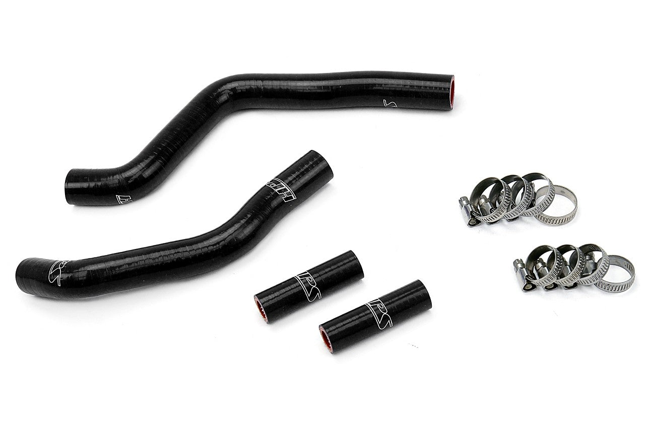 HPS Performance 57-1365-BLK Silicone Radiator Coolant Hose Kit For 03-08 Kawasaki KX125 2 Stroke