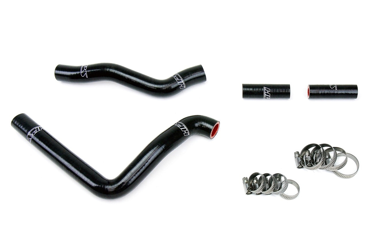 HPS Performance 57-1369-BLK Silicone Radiator Coolant Hose Kit For 05-08 Kawasaki KX250