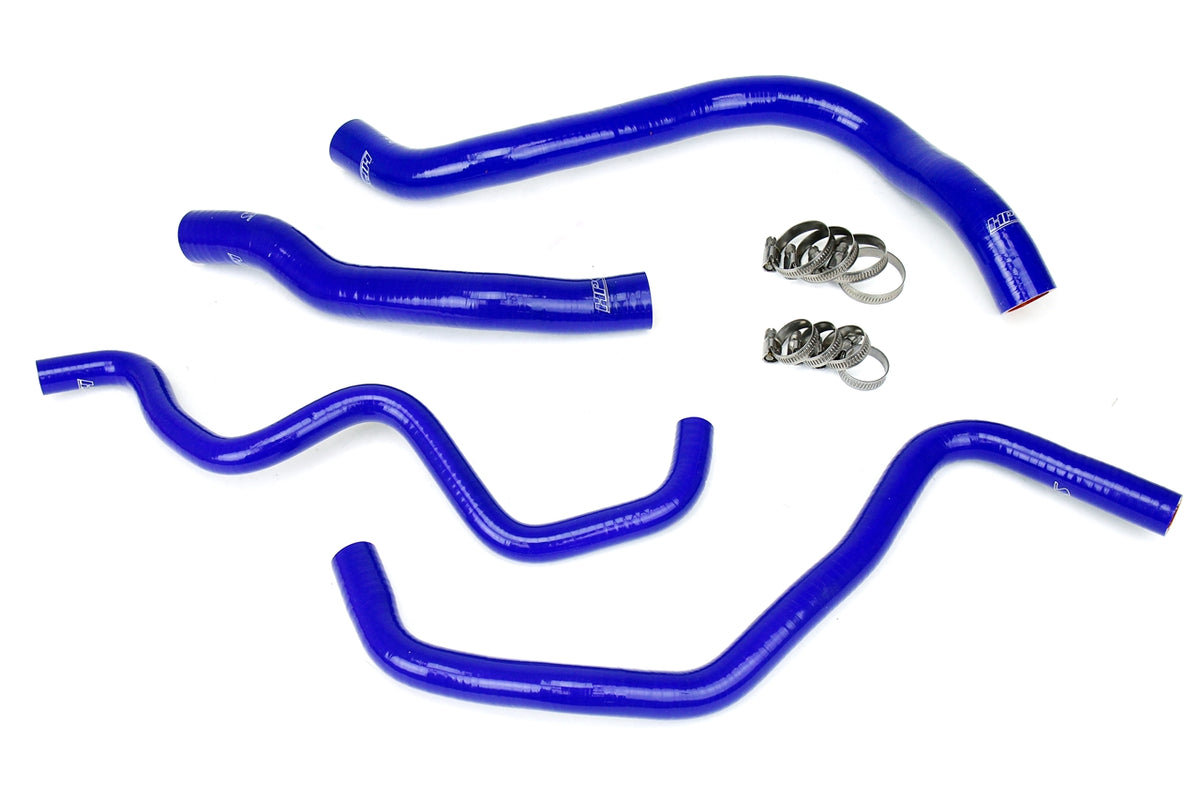 HPS Blue 3-Ply Silicone Radiator+Heater Coolant Hose Kit For 10-14 Acura TSX/08-12 Honda Accord 3.5L V6 Left Hand Drive