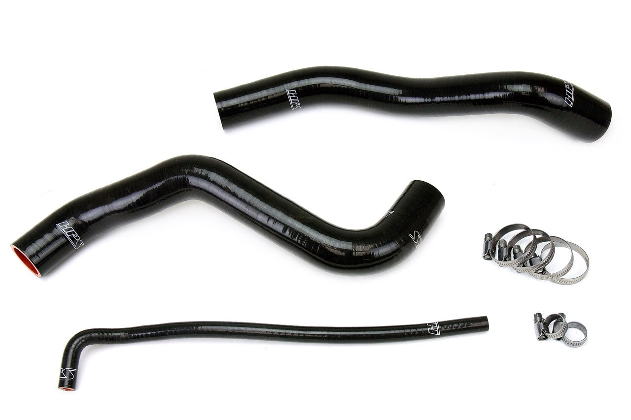 HPS Performance 57-1399-BLK Silicone Radiator Coolant Hose Kit For 12-15 Chevy Camaro SS / ZL1 6.2L V8, Z28 7.0L V8