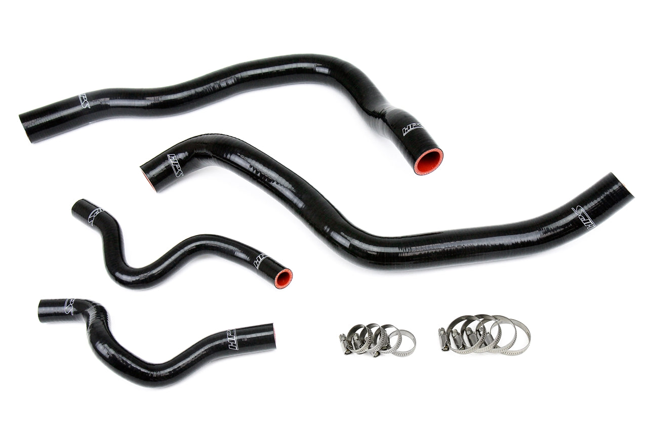 HPS Performance 57-1417-BLK Silicone Radiator Coolant Hose Kit For 11-14 Hyundai Sonata 2.4L