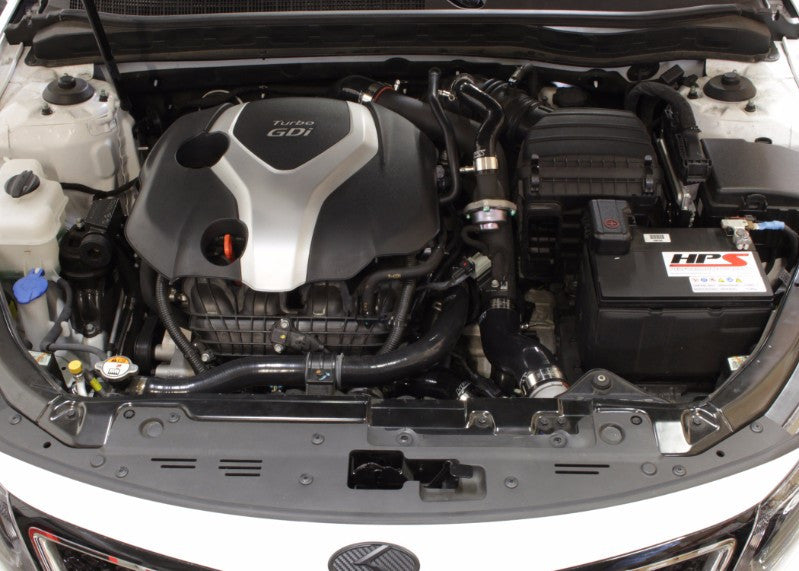 HPS Performance installation Silicone Intercooler Hose Kit For 11-15 Kia Optima 2.0T / 11-14 Hyundai Sonata 2.0T Turbo