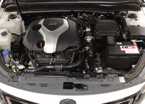 HPS Black 4-Ply Silicone Intercooler Turbo Hose Kit For Kia 11-15 Optima 2.0L Turbo-Performance-BuildFastCar