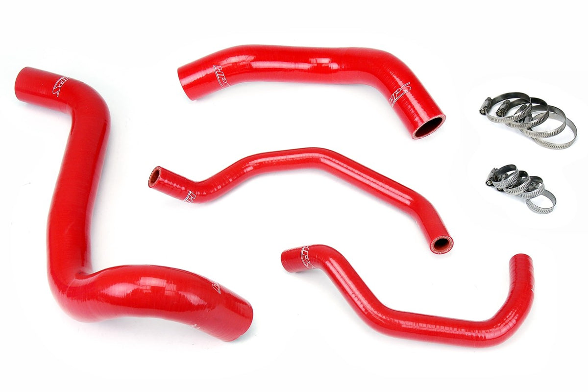 HPS Red Silicone Radiator+Heater Hose Kit Toyota 12-14 Sequoia 5.7L V8-Performance-BuildFastCar